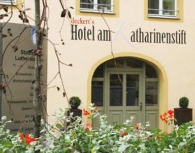 deckerts Hotel am Katharinenstift Lutherstadt Eisleben Exterior foto